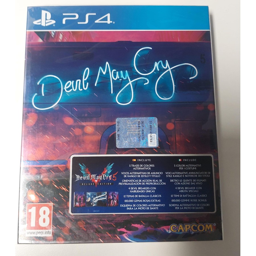 Devil May Cry 5 Deluxe Edition PS4