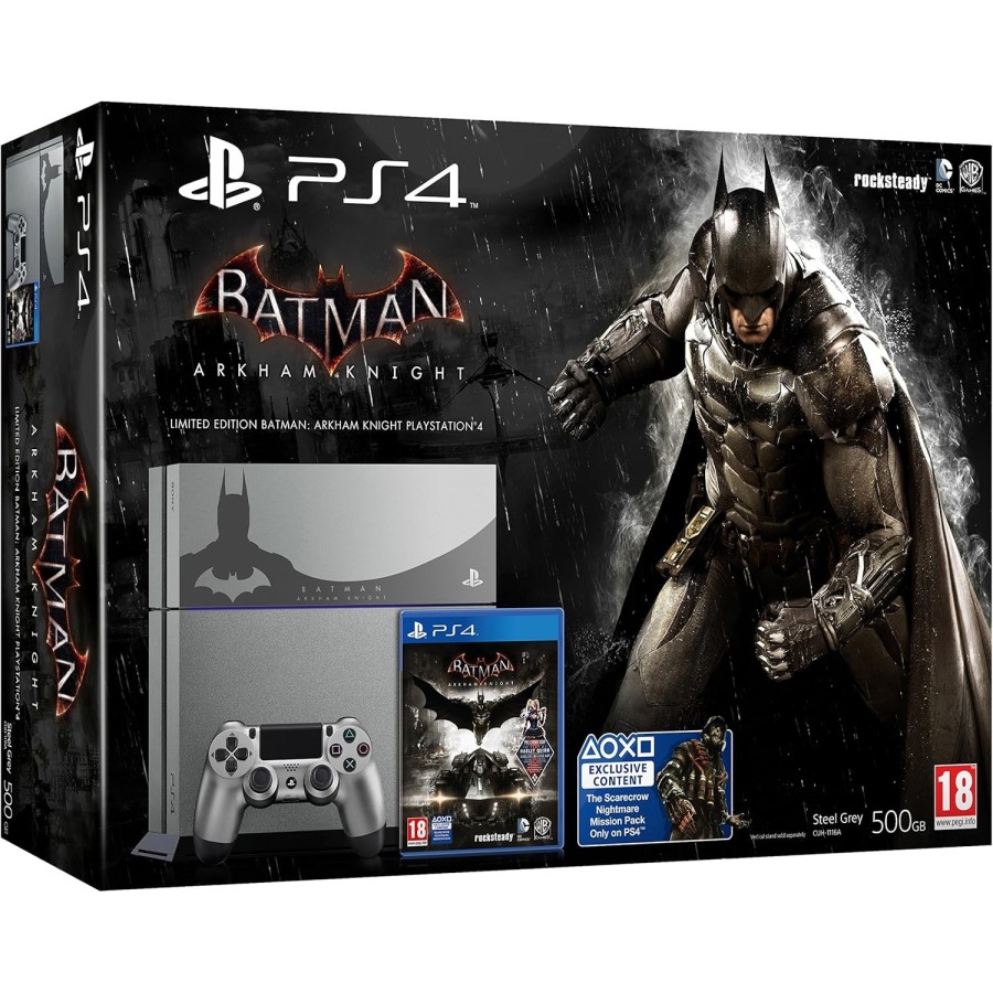 PlayStation 4 Fat 500 GB - Limited Edition Batman Arkham Knight - PS4 Usata